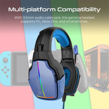VERTUX | High Definition Audio Immersive Gaming Headset All Machine PS4, XBOX Blue | HAVANA.BLUE