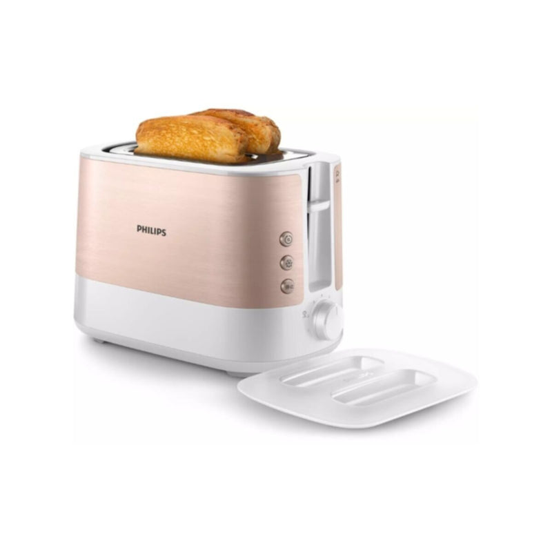 PHILIPS | Viva Collection 2 Slots Toaster Rose Gold | HD2637/11