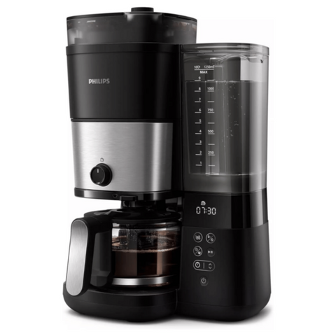 PHILIPS | All-in-1 Brew Drip Coffee Maker With Built-in Grinder 10cups | HD7900/50