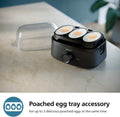 PHILIPS | Egg Cooker Deep Black | HD9137/91