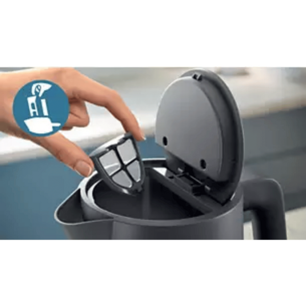 PHILIPS | 1000 Series Kettle 1.7Ltrs Black | HD9314/90