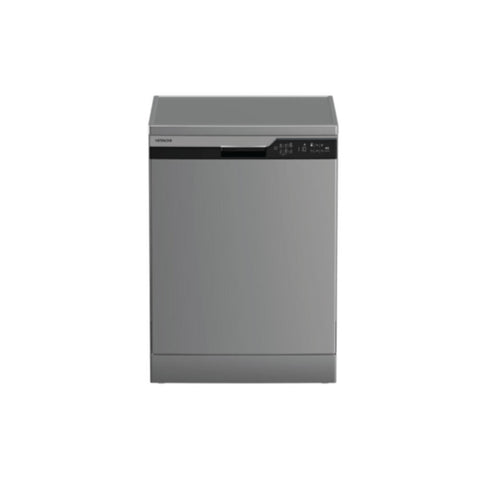 HITACHI | Freestanding Dishwasher, 14 Place Settings, 6 Programs, 9.5L WC Silver | HDF-F146VS