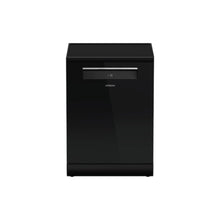 HITACHI | Freestanding Dishwasher, 15 Place Settings, 8 Programs, 9.5L WC Glass Black | HDF-F158CVGB