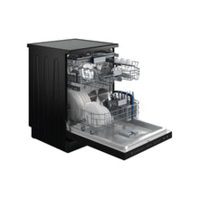 HITACHI | Freestanding Dishwasher, 15 Place Settings, 8 Programs, 9.5L WC Glass Black | HDF-F158CVGB