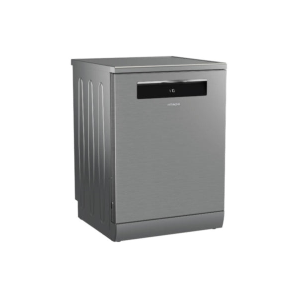 HITACHI | Freestanding Dishwasher, 15 Place Settings, 8 Programs, 9.5L WC Inox | HDF-F158CVX