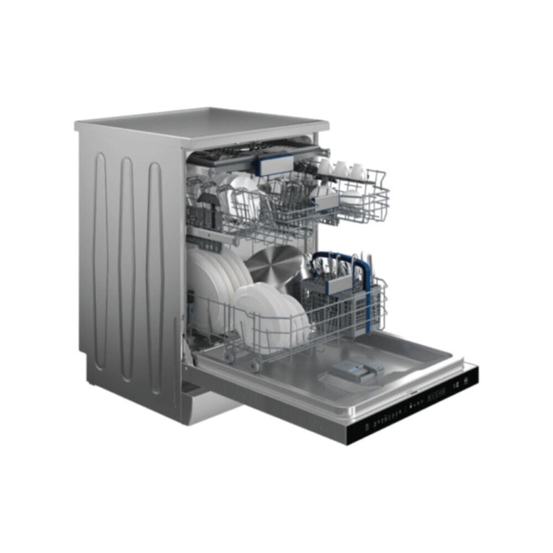 HITACHI | Freestanding Dishwasher, 15 Place Settings, 8 Programs, 9.5L WC Inox | HDF-F158CVX