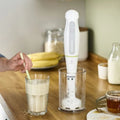 KENWOOD | Triblade Technology Hand Blender 600W with 500ml Chopper, 500ml Beaker, Whisk | HDP104WG