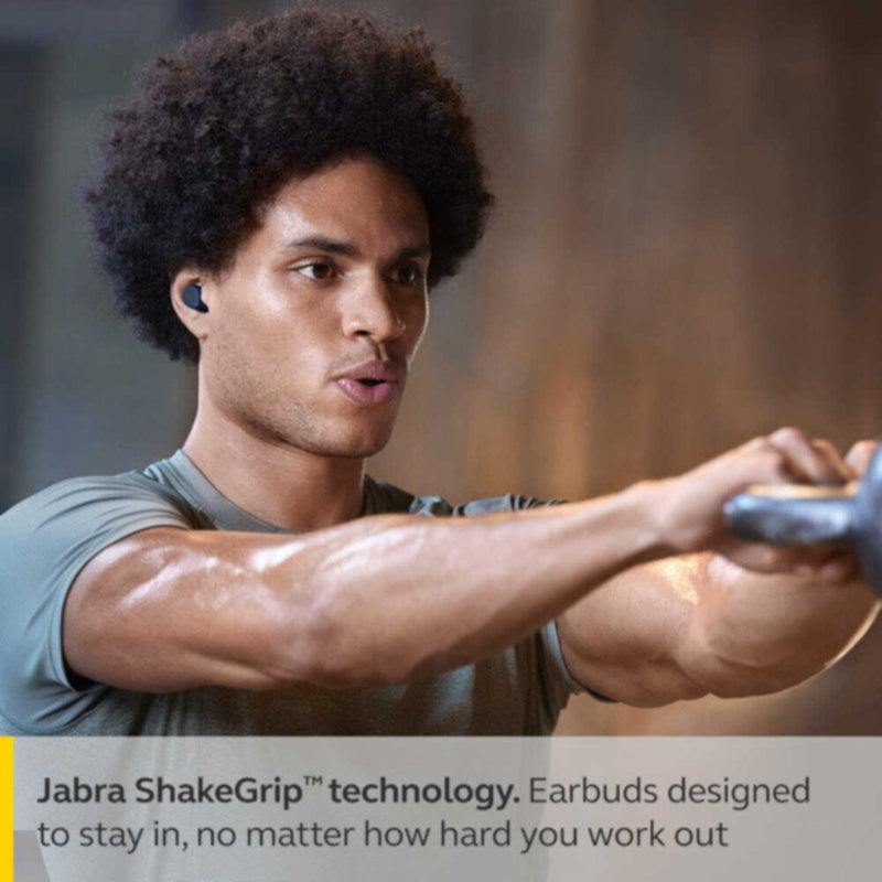 JABRA | Elite 7 Active In-Ear True Wireless Earbuds with Jabra Shake Grip Navy