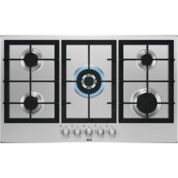 AEG | Built-in Gas Hob 90 cm 5 Burners Gas | HGB95320SM