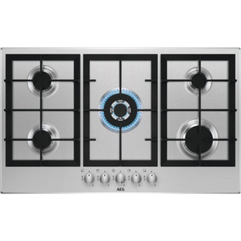 AEG | Built-in Gas Hob 90 cm 5 Burners Gas | HGB95320SM