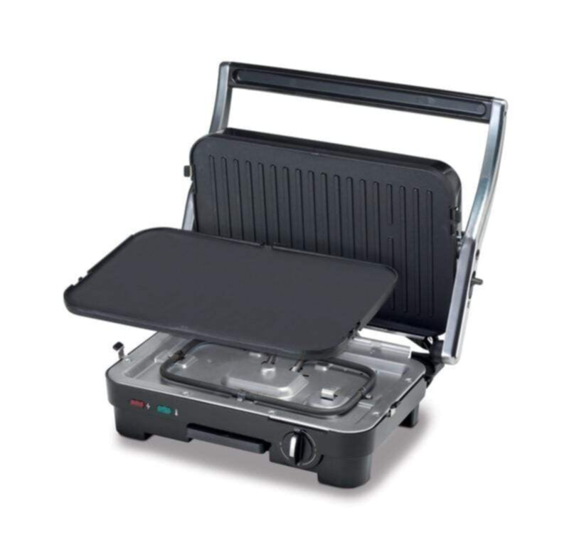 KENWOOD | Panini Grill Double Face 1800W Metal |  HGM50.000SI