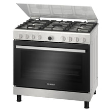 BOSCH | Serie 2 90cm Gas Range Cooker Stainless Steel | HGV1D0V50M