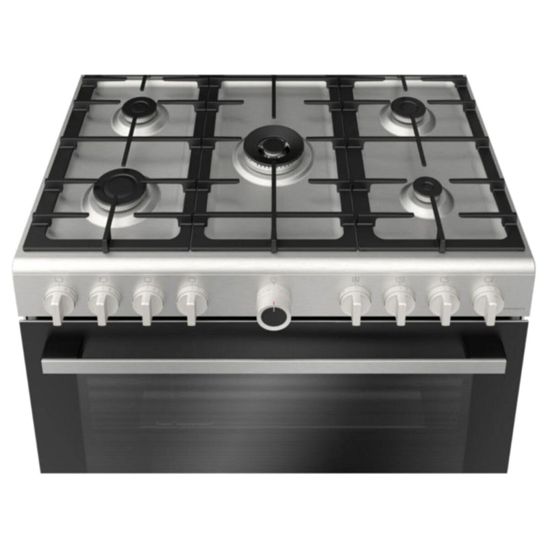 BOSCH | Serie 2 90cm Gas Range Cooker Stainless Steel | HGV1D0V50M
