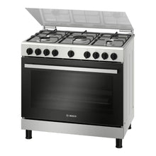 BOSCH | Serie 2 60cm Gas Range Cooker Stainless Steel | HGV1E0U50M
