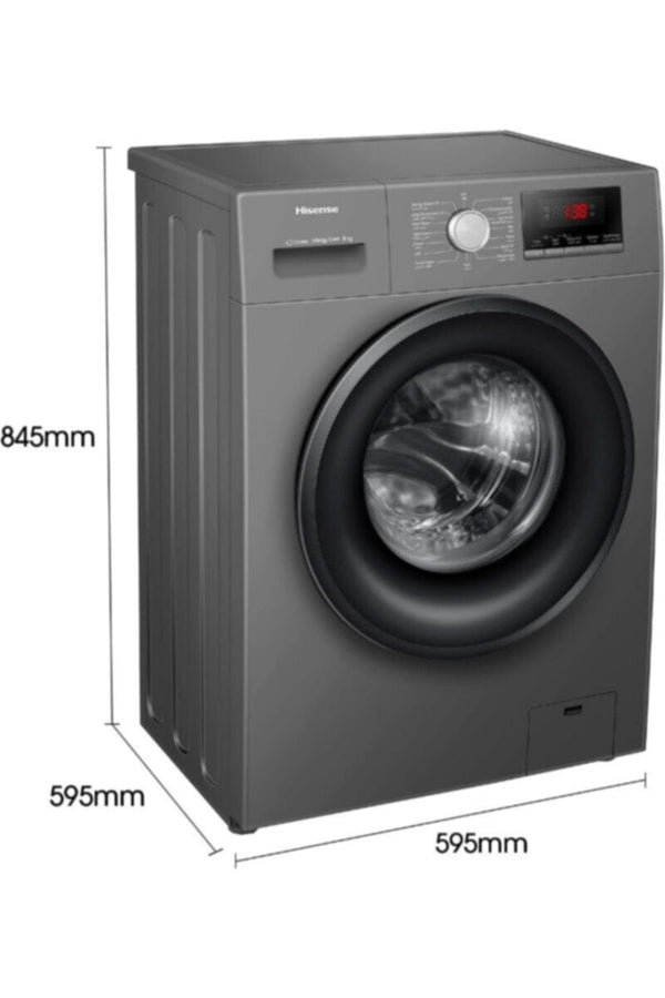 HISENSE | Front Loading Washing Machine 1200RPM 8Kg | TE0184314