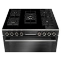 BOSCH | Series 8 5 Gas Burners Cooker Black | HJY5G7V60M