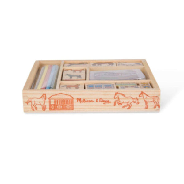 MELISSA & DOUG | Horses Stamp Set | 46002410