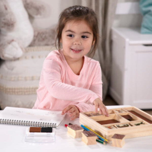 MELISSA & DOUG | Horses Stamp Set | 46002410