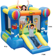 HAPPY HOP | Hot Air Balloon Slide And Hoop Bouncer | HAP115TOY00045