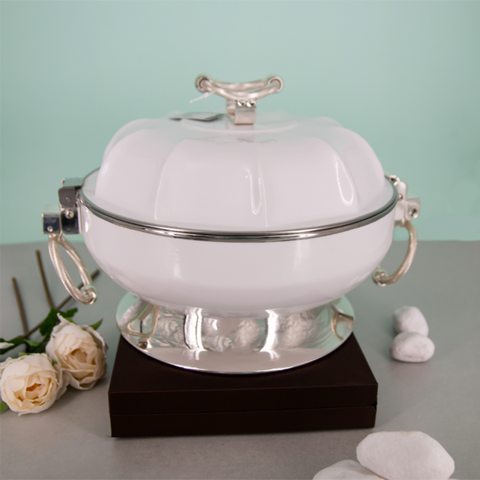 GENERIC | Hot Pot New 3Ltr White Silver | HP142-3WHS