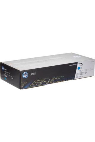 HP | 117A Cyan Original Laser Toner Cartridge | W2071A