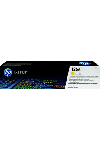 HP | 126A Yellow Original LaserJet Toner Cartridge | CE312A