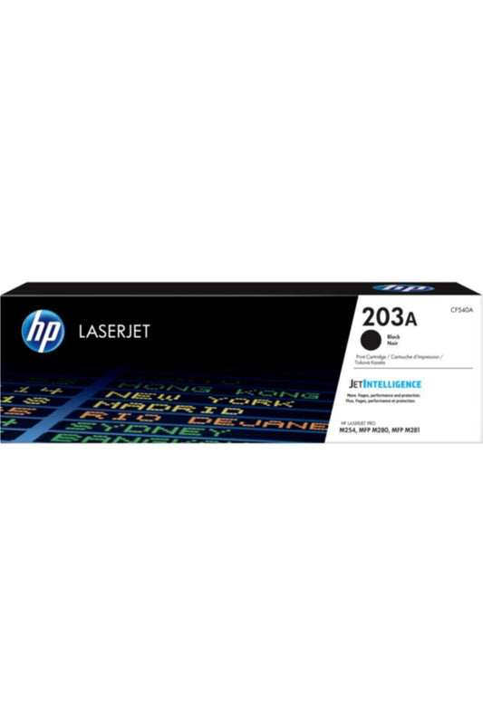 HP | 203A Black Original LaserJet Toner Cartridge | CF540A