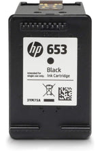 HP | 653 Black Original Ink Advantage Cartridge | 3YM75AE