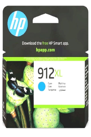 HP | 912XL High Yield Cyan Original Ink Cartridge | 3YL81AE