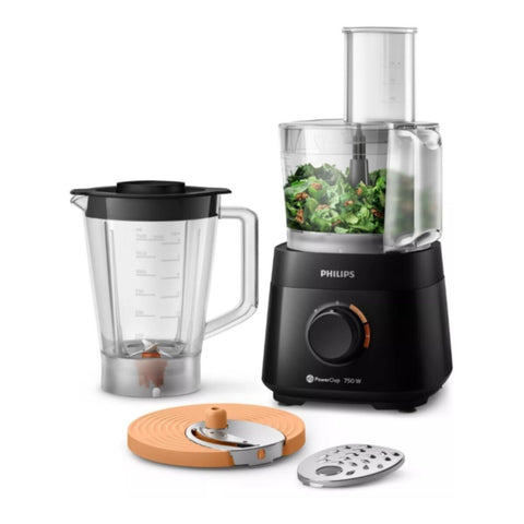 PHILIPS | 3000 Series Viva Food Processor 750W 4 Accessories | HR7301/90