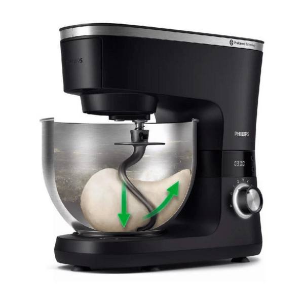 PHILIPS | 7000 Series Kitchen Machine 5.5 Liters 1000W Black | HR7962/21