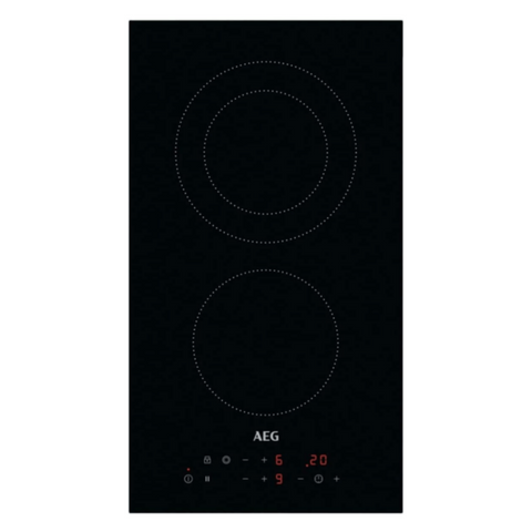 AEG | Built-in Electric Ceramic Hob 30 cm 2 Zones | HRB32310CB