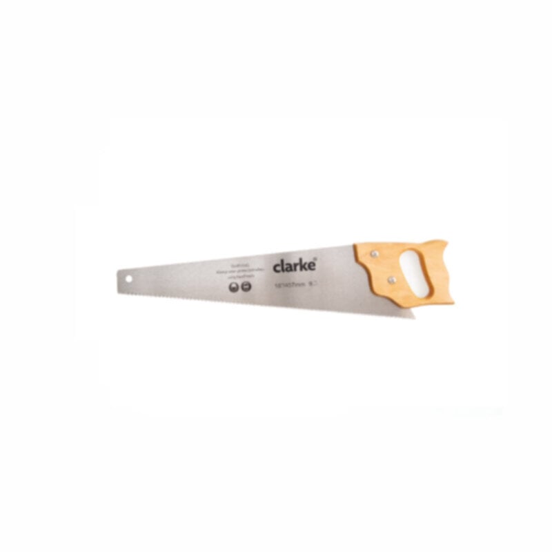 CLARKE | Wood Hand Saw 20 Inch Hardwood Handle with Comfort and Control | HS20C