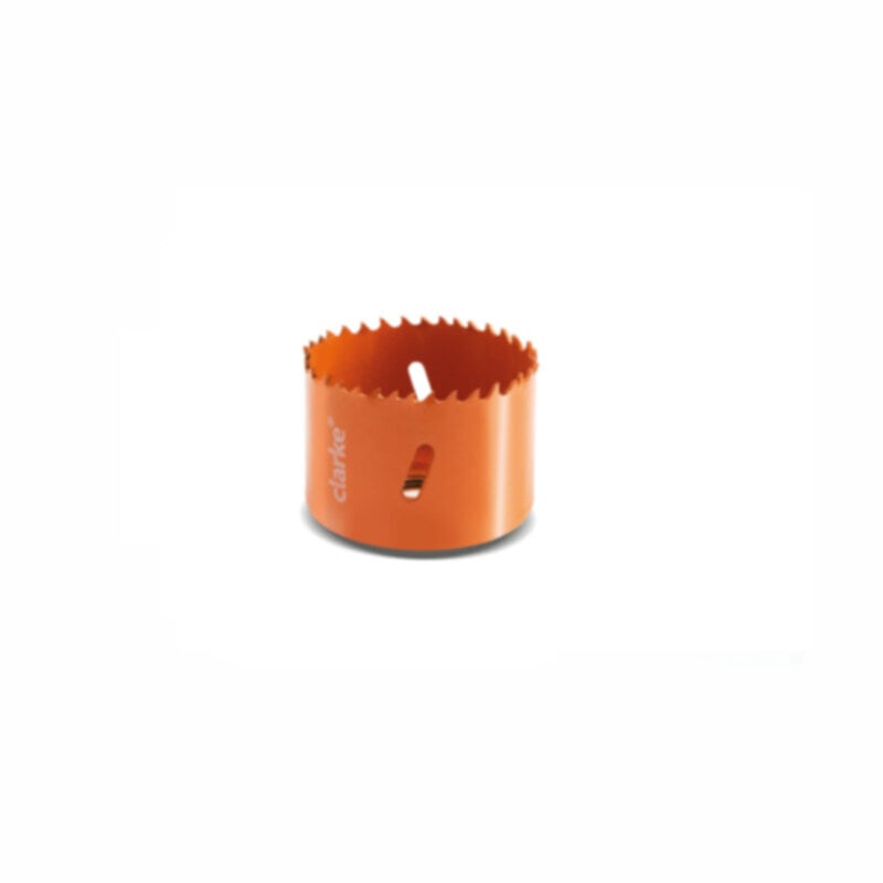 CLARKE | Hole Saw 51mm, Bi-Metal, Color- Orange, with Box Packing | HS51C
