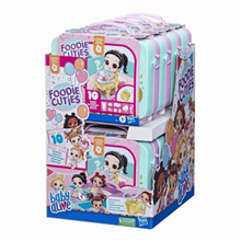 HASBRO |Baby Alive Foodie Cuties, Party Series 2, Surprise Toy, 3-Inch Doll for Kids 3 and Up, 10 Surprises in Portable Case | HSO106TOY01344