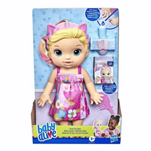 HASBRO | Baby Alive Glam Spa Baby Doll, Unicorn, Color Reveal Nails and Makeup, 12.8-Inch Waterplay Toy, Kids 3 and Up, Blonde Hair | HSO106TOY01489