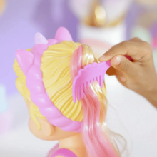 HASBRO | Baby Alive Glam Spa Baby Doll, Unicorn, Color Reveal Nails and Makeup, 12.8-Inch Waterplay Toy, Kids 3 and Up, Blonde Hair | HSO106TOY01489