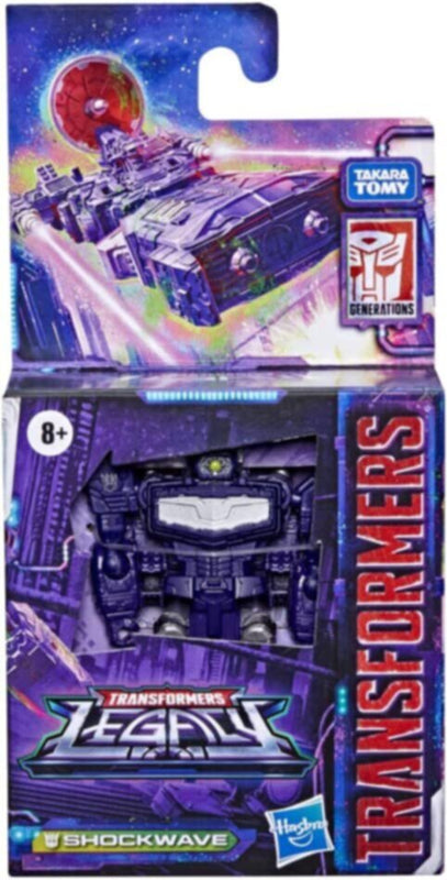 HASBRO | Transformers Gen Legacy Ev Core Shockwave Toy | HSO106TOY01522