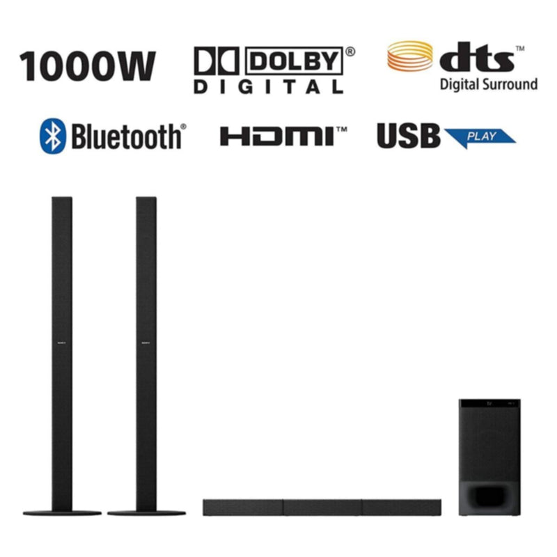 SONY | 5.1ch Home Cinema Soundbar System with Bluetooth Technology 1000W | HT-S700RF