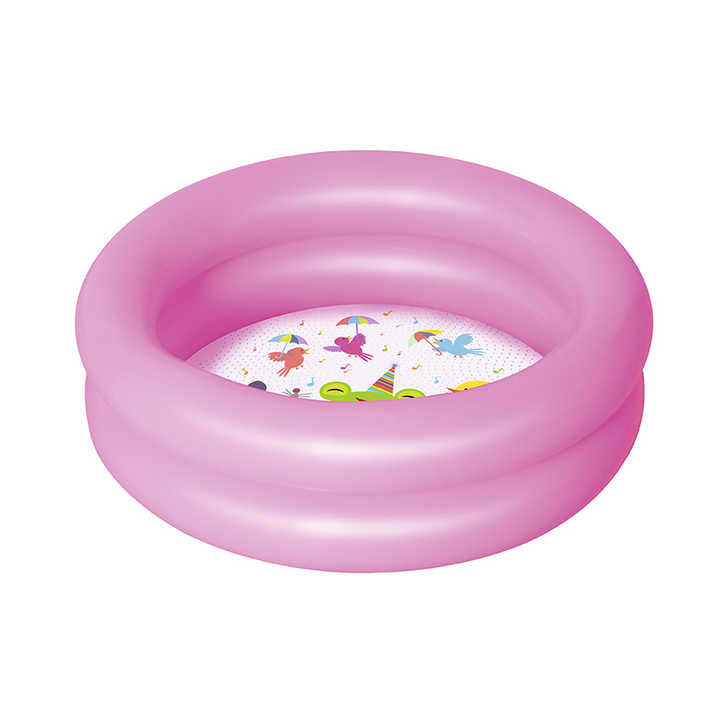 BESTWAY | 2 Ring Kiddie Pool Kids Plastic Swimming Pool 61cmxH15cm | BES115TOY01885