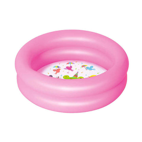 BESTWAY | 2 Ring Kiddie Pool Kids Plastic Swimming Pool 61cmxH15cm | BES115TOY01885