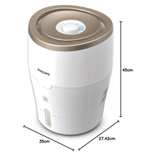 PHILIPS | Series 2000 Air Humidifier Rooms up to 35 mÂ², 250 ml/h humidification rate | HU4811/90