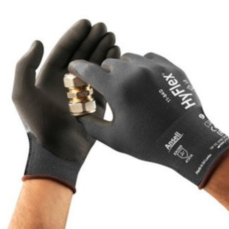 ANSELL | Nitrile -Coated Multi-Purpose Gloves | HyFlex 11-840