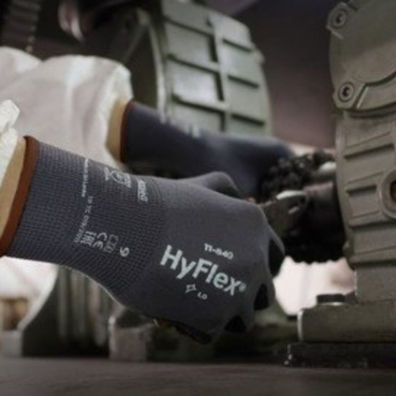 ANSELL | Nitrile -Coated Multi-Purpose Gloves | HyFlex 11-840