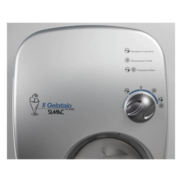 DELONGHI | Il Gelataio Ice Maker Silver 220-240V | ICK6000