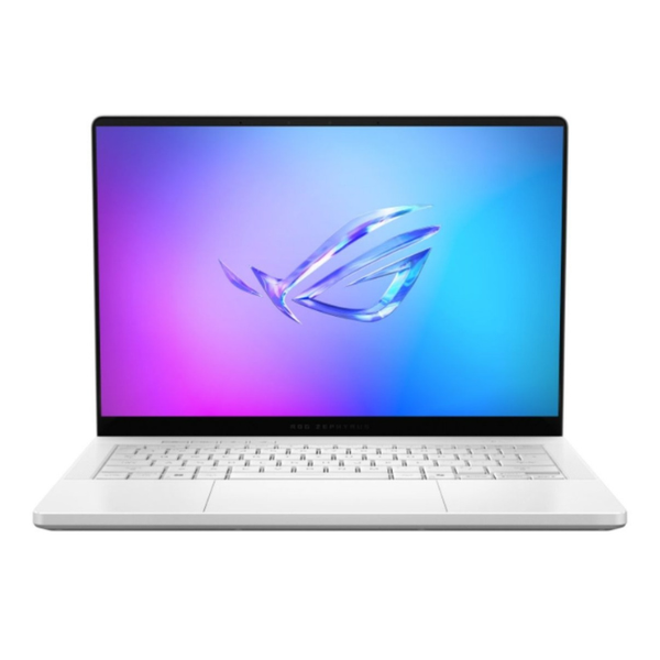 ASUS | ROG Zephyrus G14 14" 3K 2880 x 1800 OLED 120Hz AMD Ryzen 9 270 Processor 4.0GHz AMD Radeon Graphics GN22-X2 8GB GDDR7 16GB Ram 1TB PCIe 4.0 NVMe™ M.2 SSD Windows 11 Home White R9GB5S65AJ | MASITNGA40394