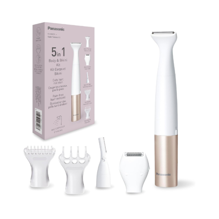 PANASONIC | ES-WM31-P262 5-in-1 Multi-Trimmer Body and Bikini Kit | APABCESWM31P2