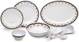 ROYALFORD | 56 Pcs Dinnerware Set Melamine Ware Dinner Plates And Bowls Set | Rf12489
