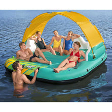 BESTWAY | 5-Person Inflatable Island Sunny Lounge 291x265x83cm | BES115TOY01388