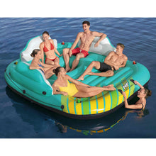 BESTWAY | 5-Person Inflatable Island Sunny Lounge 291x265x83cm | BES115TOY01388